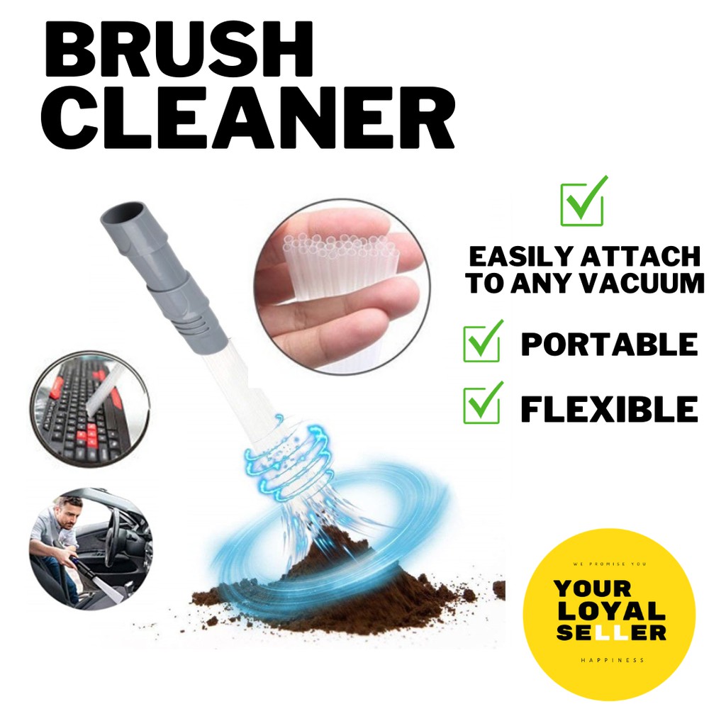 Dust Daddy Brush Cleaner Dirt Remover Portable Universal Vacuum