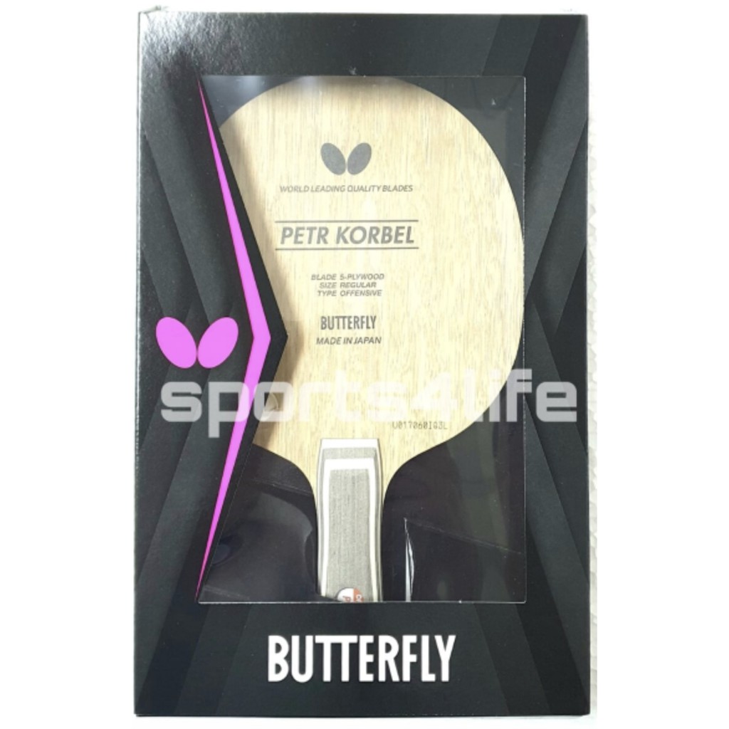 [100 Original] Butterfly Korbel Table Tennis Blade (Japan Brand Butterfly) Made in Japan Hand