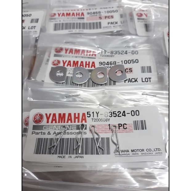 Rxz special washer & clip belakang meter original japan | Shopee Malaysia