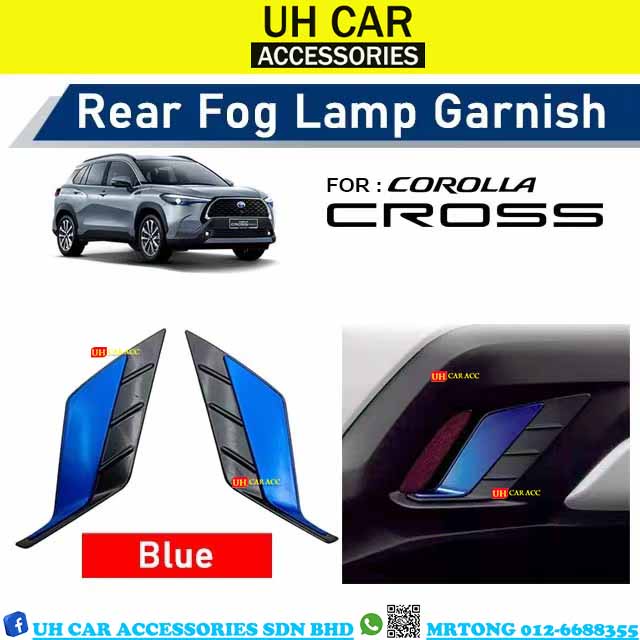 TOYOTA COROLLA CROSS 2021 2022 FOG LAMPLIGHT BUMPER GARNISH COVER ...