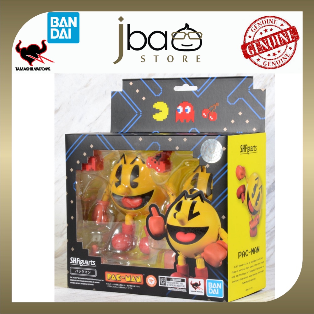 Bandai S.H.Figuarts Pac-Man Tamashii Nations 40th anniversary Pac Man ...