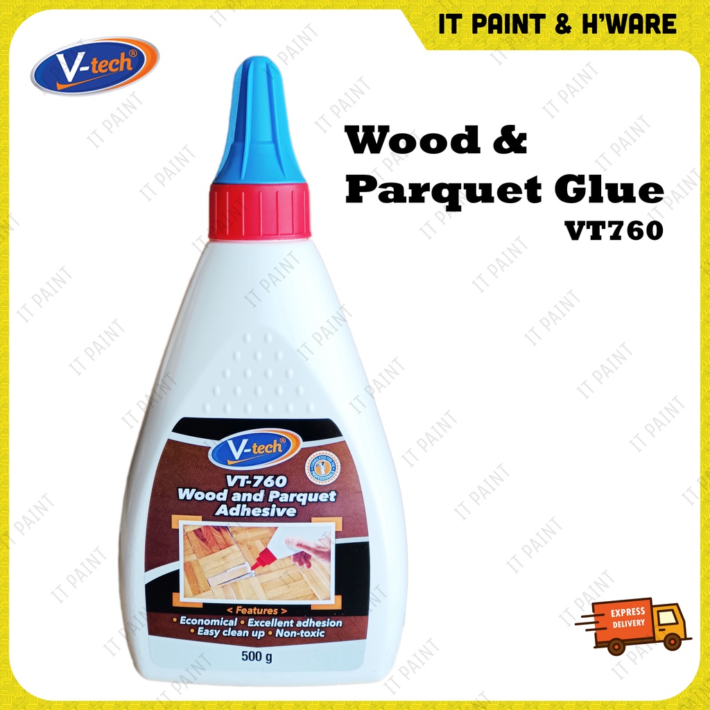 VTECH VT760 500g Wood and Parquet Adhesive Glue White Glue Extra