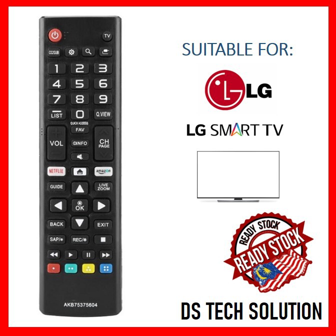 [M'SIA STOCK] LG SMART TV TELEVISION REMOTE CONTROL REPLACEMENT ...