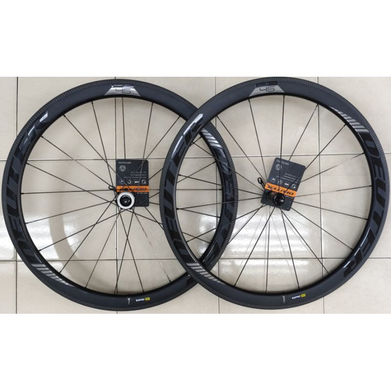 DEUTER CARBON WHEELSET F3 RIM BRAKE WITH CERAMIC BEARING 40MM/45MM