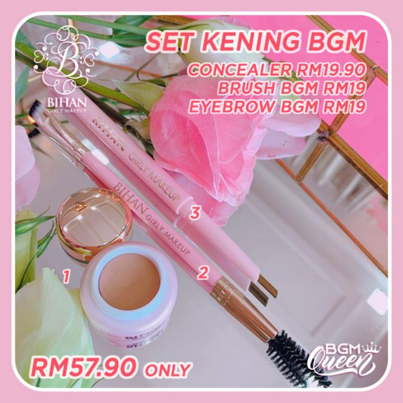 SET KENING / CONCEALER BGM Shopee Malaysia
