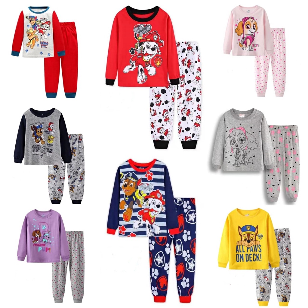 Paw Patrol SKYE Pokemon Kids Cotton Pajamas Paw Patrol Skye Pokemon ...