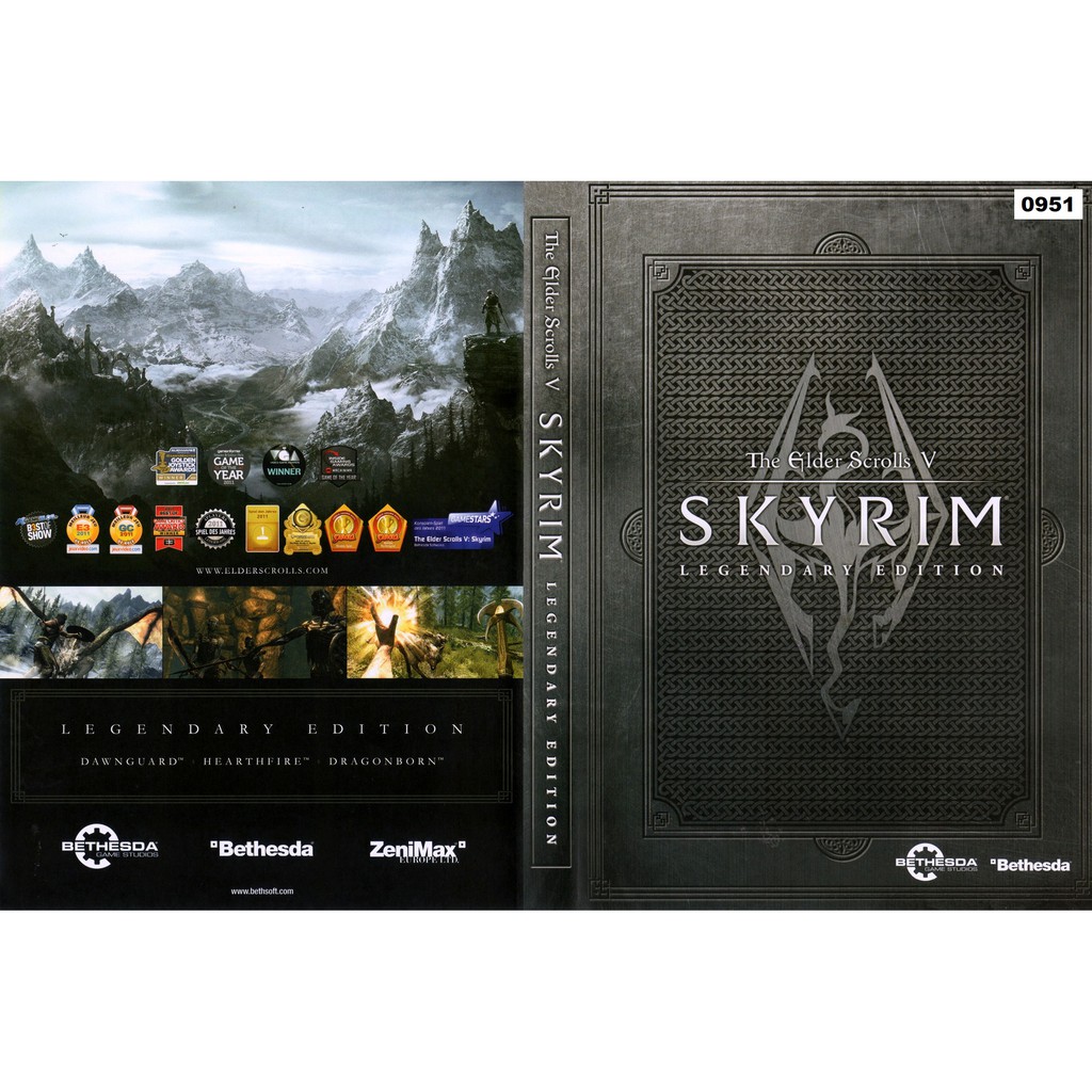 (PC DVD) The Elder Scrolls V Skyrim Legendary Edition | Shopee Malaysia