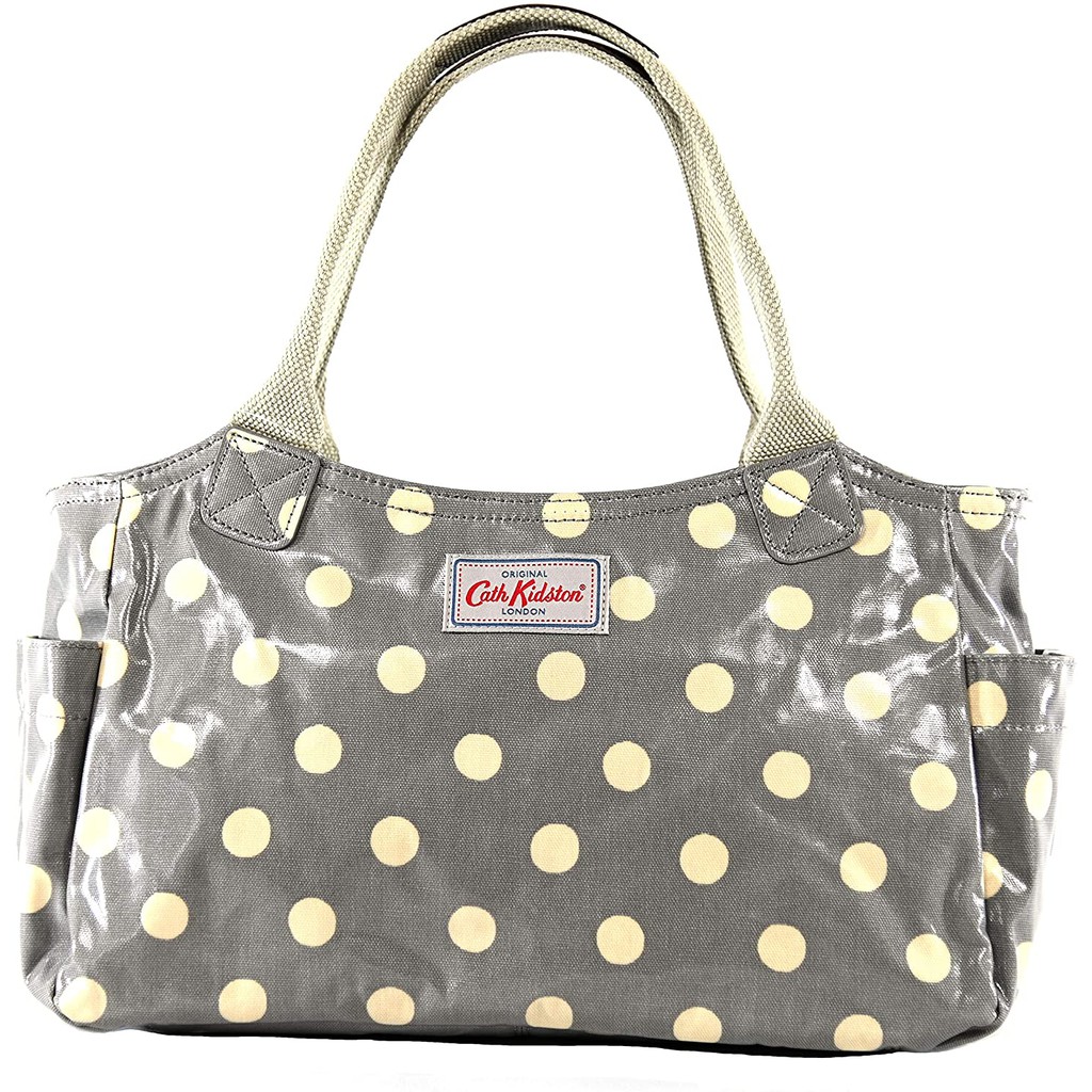 Cath kidston grey online spot bag