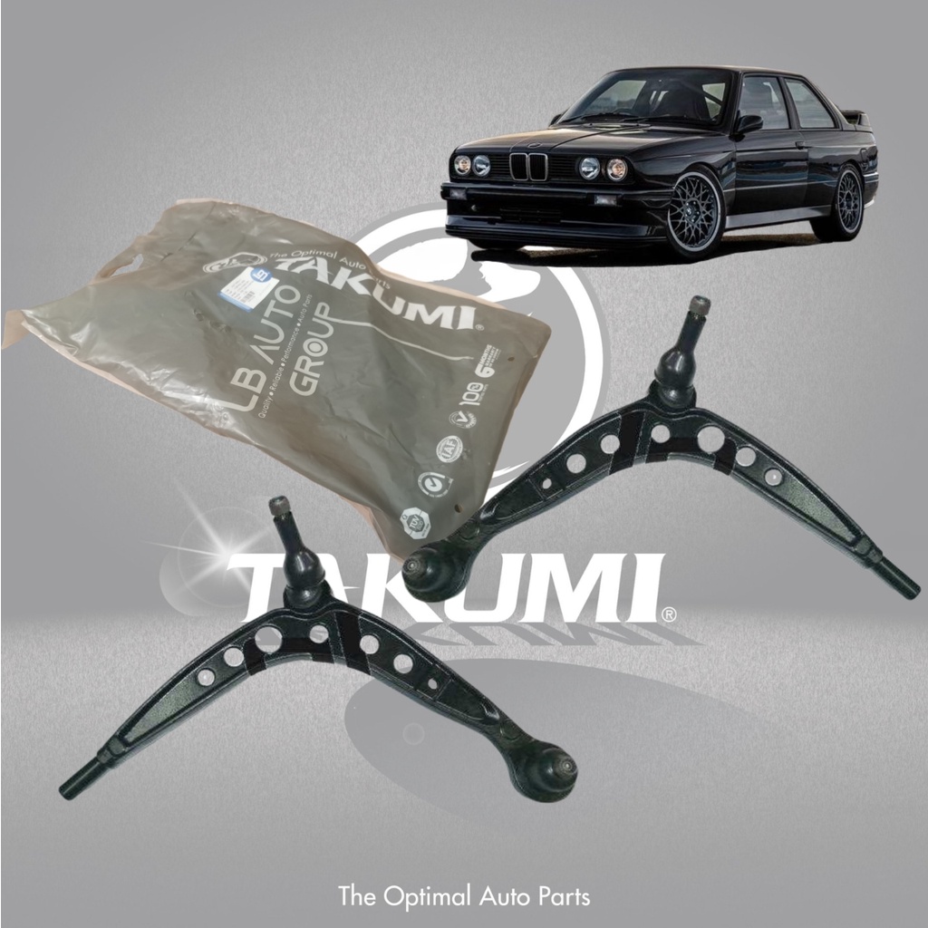 BMW 3 Series E30 1982 TAKUMI Front(depan) Lower Arm With Ball Joint