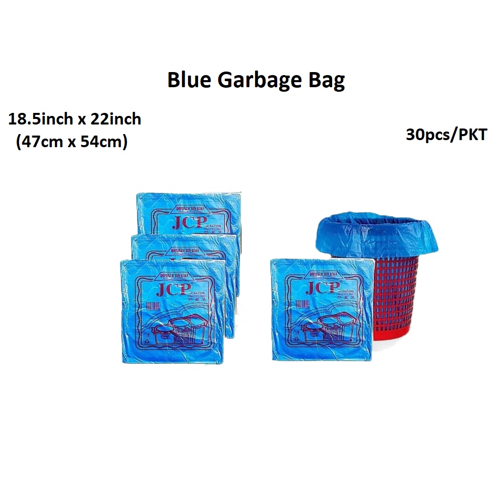 (30pcs/Pack) 18.5" x 22" Small Size Garbage Bag / Rubbish Bag / Beg