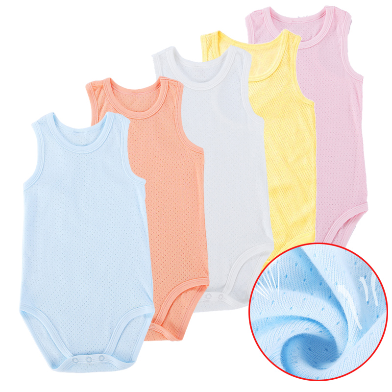 SALE!!! Baby Clothing Romper Baby Sleeveless Cotton Jumpsuits Newborn ...