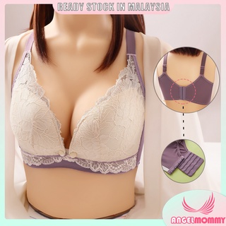 Angel Mommy Nursing Bra Maternity Breastfeeding Bra Push up Cotton