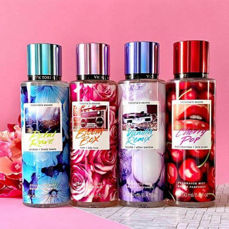 Victoria's Secret Pink Blooms Body Mist 250ml (Edição Limitada)