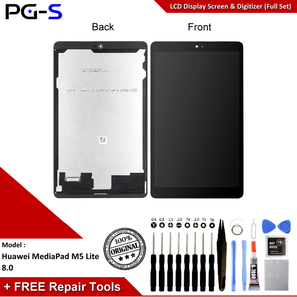 For Huawei MediaPad M5 Lite 8 LCD Display Touch Digitizer Replacement