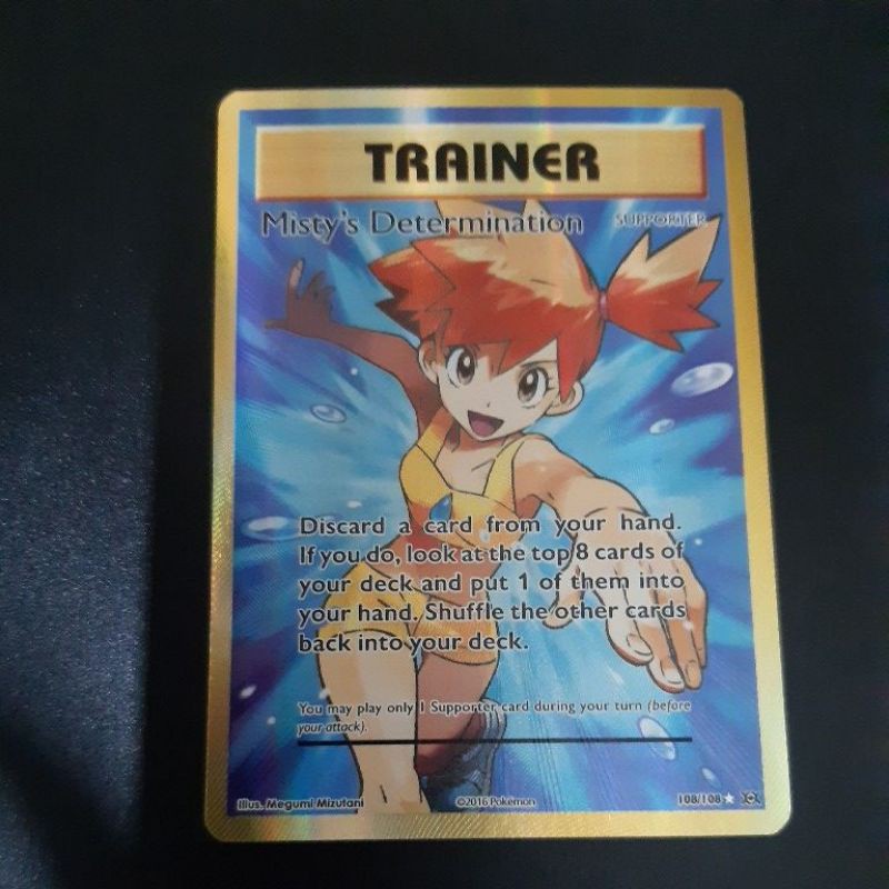 Pokemon Card TCG : xy Evolution: Misty's Determination 108/108 (Trainer ...
