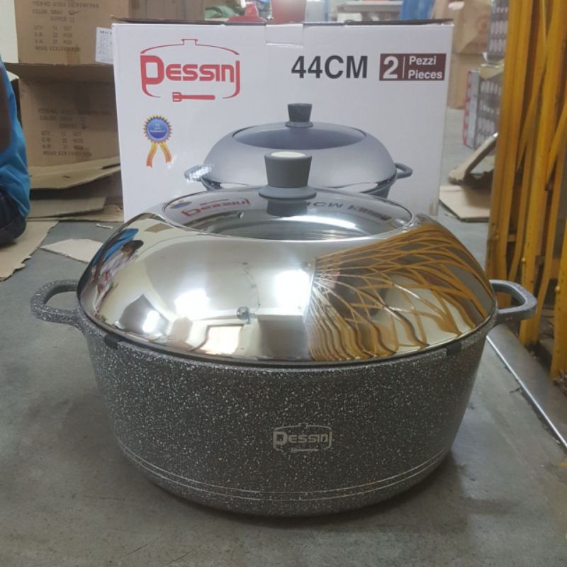 DESSINI PERIUK RENDANG 44CM WITH HALF STEEL LID | Shopee Malaysia