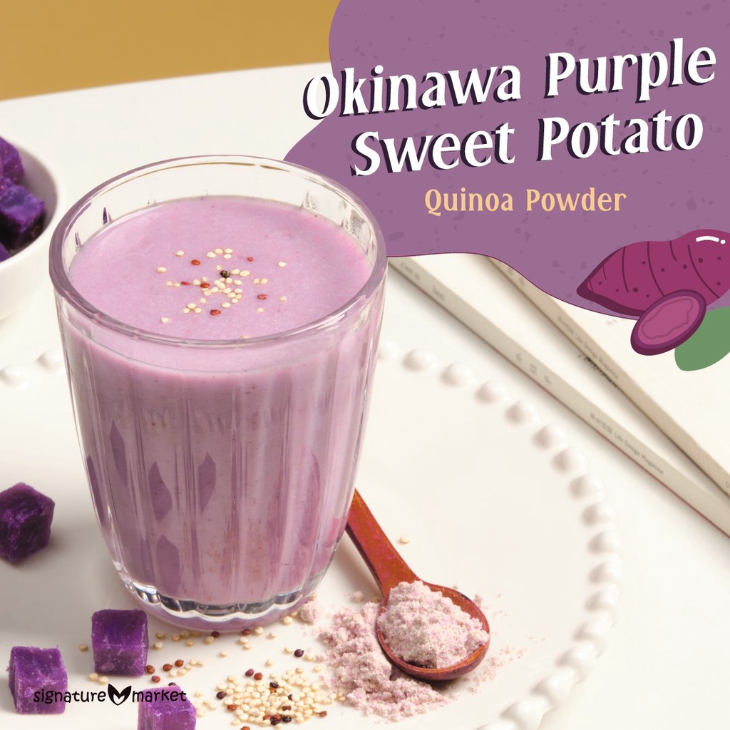 Signature Market Okinawa Purple Sweet Potato Quinoa Powder (500g ...