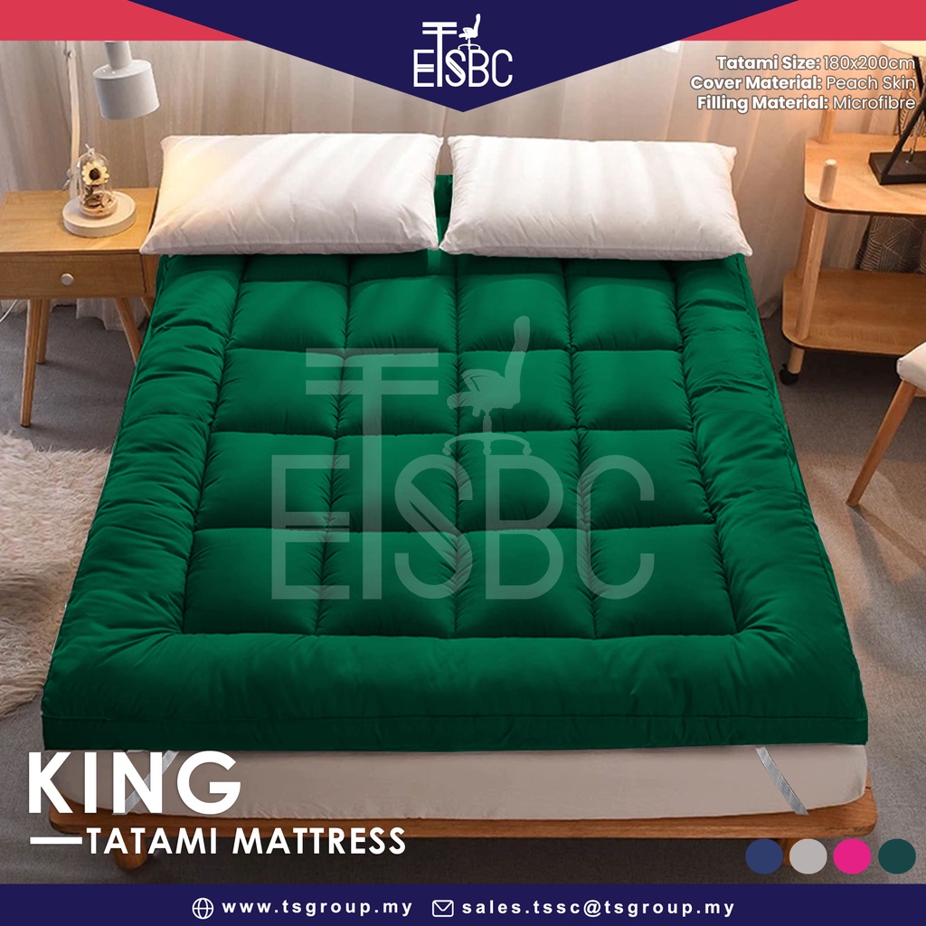 ETSBC Tatami Mattress Topper Single/Queen/King Shopee Malaysia