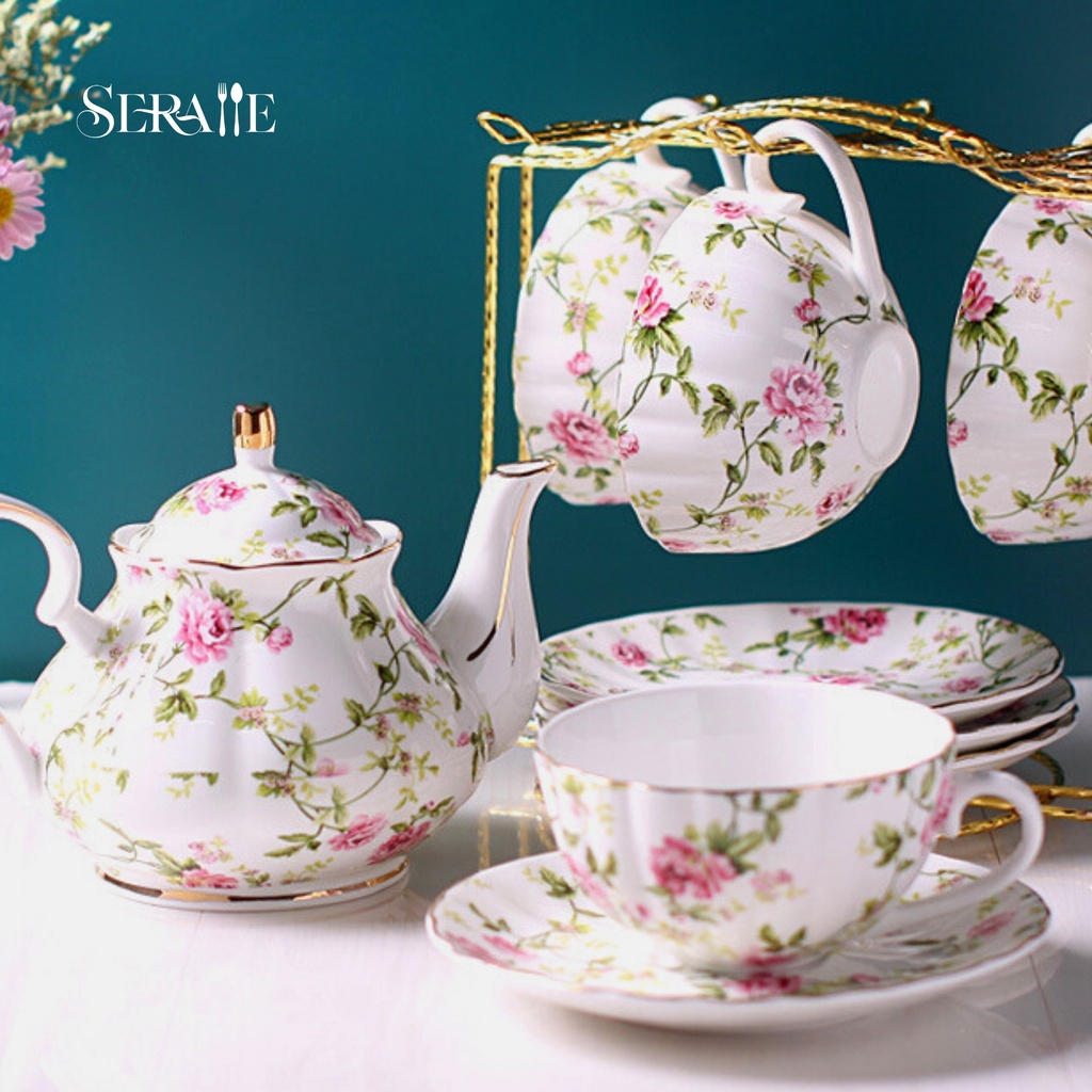 English rose tea set best sale