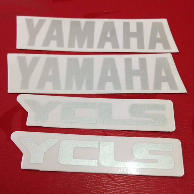 STICKER SET YAMAHA YCLS TRANSPARENT SILVER RXZ MILI BOSS FERING KONKOD ...