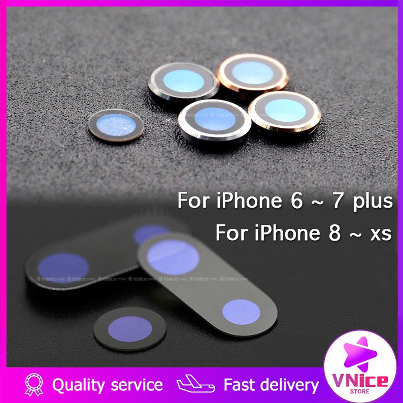 Camera Lens Compatible for iPhone 6s Plus X Max XR Back rear