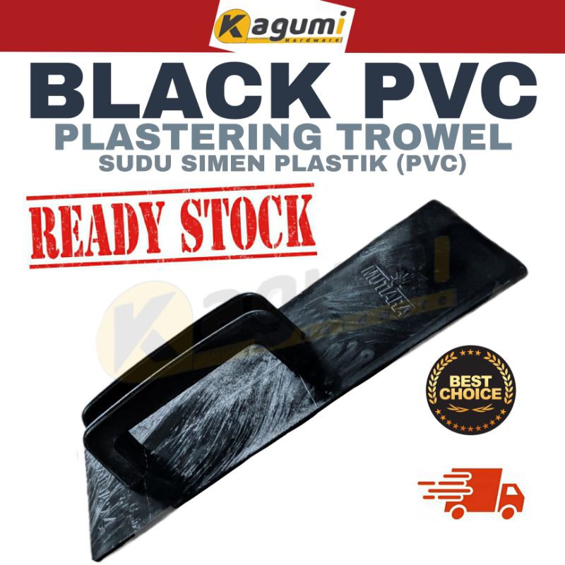 4" BLACK PVC PLASTERING TROWEL / SUDU SIMEN PLASTIK PVC Shopee Malaysia