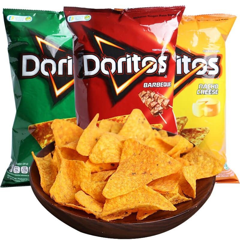 Halal DORITOS Tortilla Chips [ Corn / Barbeque / Nacho Cheese Flavoured] Shopee Malaysia