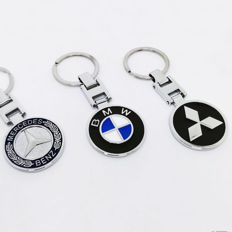 Car Stainless Steel Metal Logo Keychain 3D Key Chain Keyring Perodua ...