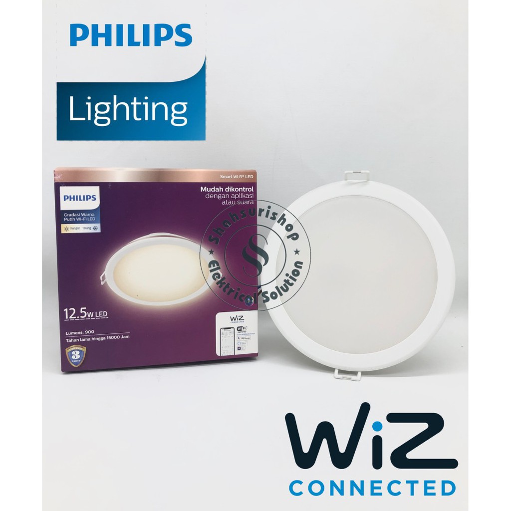 Philips DOWNLIGHT LED LAMP 12,5W 12.5 WATT SMART WIFI TUNEABLE WHITE ...