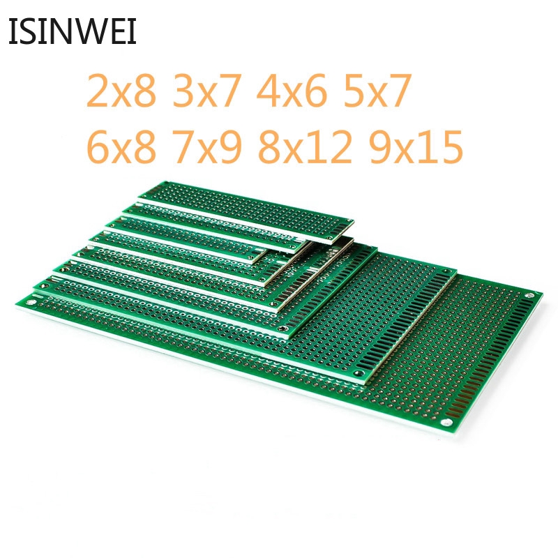 Sscon 3Pcs 9x15cm Double Sided Prototype PCB Universal