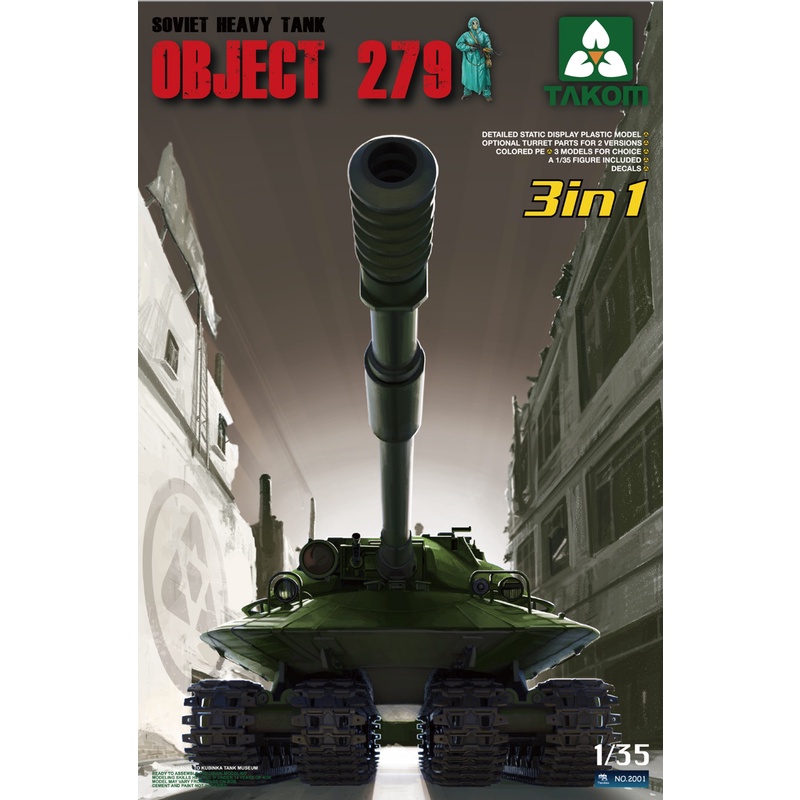 Takom 1/35 Soviet Heavy Tank Object 279 (3 in 1) | Shopee Malaysia