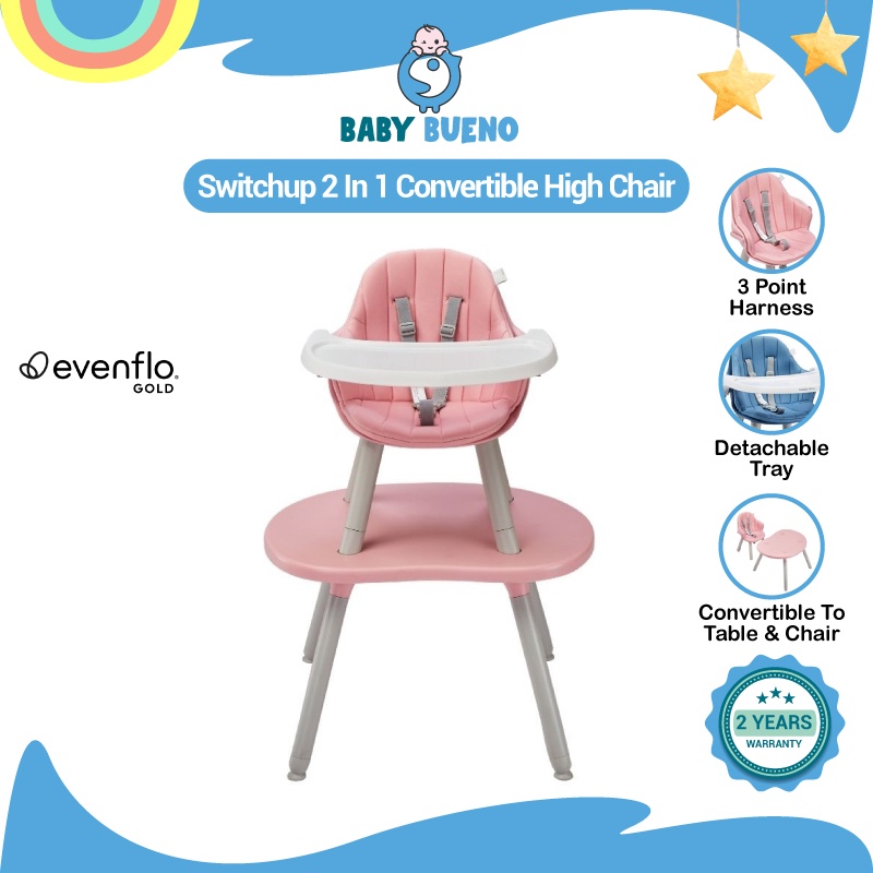 Evenflo 3 in clearance 1 high chair