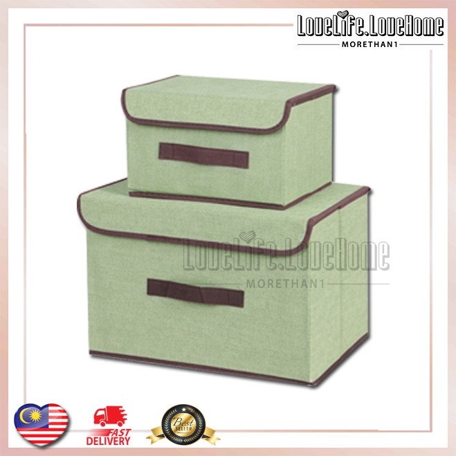 Storage Cube Box Fabric Foldable Collapsible Storage Box Bin Organizer