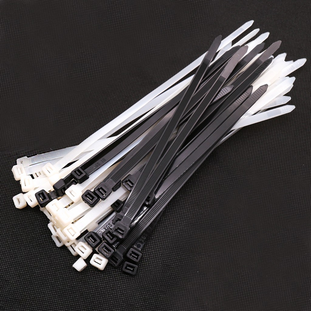 10mm SelfLocking Cable Ties Zip Ties Wrap Wire Cord Zip Tie Strap