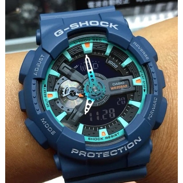 Watch Casio G SHOCK NAVY GA110CC 2 ORIGINAL Shopee Malaysia