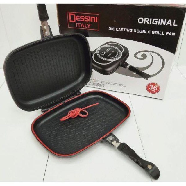 🔥READY STOCK🔥Dessini Double Grill Pan 36CM Shopee Malaysia