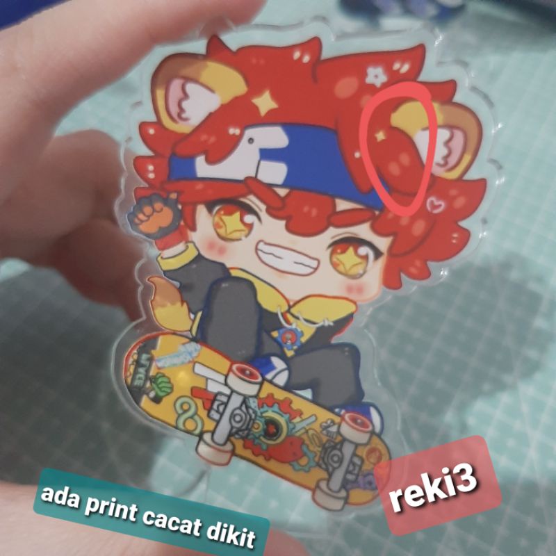Defect Reki Langa Cherry Blossom Sk8 The Infinity Standee Acrylic Anime ...