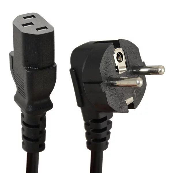 Computer Power Cable - PC - Desktop - Server - CPU - Computer - Monitor ...