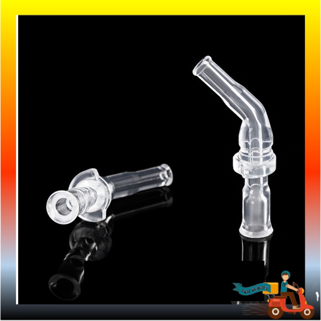 Semi-Round Suction Nozzle Straw Replacement Small Round Butterfly Straw ...