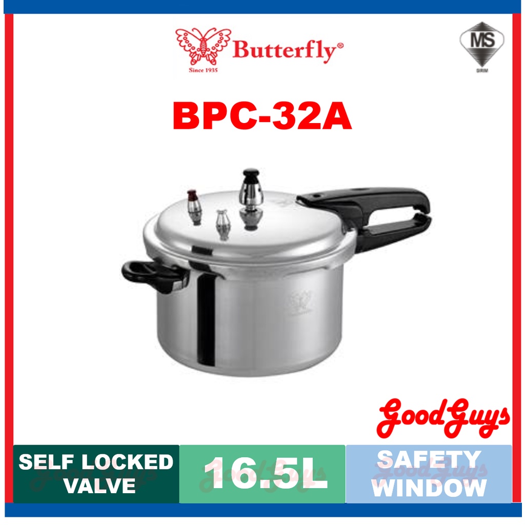 BUTTERFLY BPC-32A PRESSURE COOKER 16.5 LITRE (BPC32A)