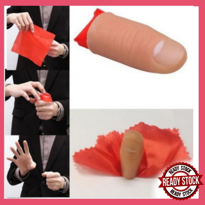Magic Thumb Tip Trick Rubber Close Up Vanish Appearing Finger Trick ...