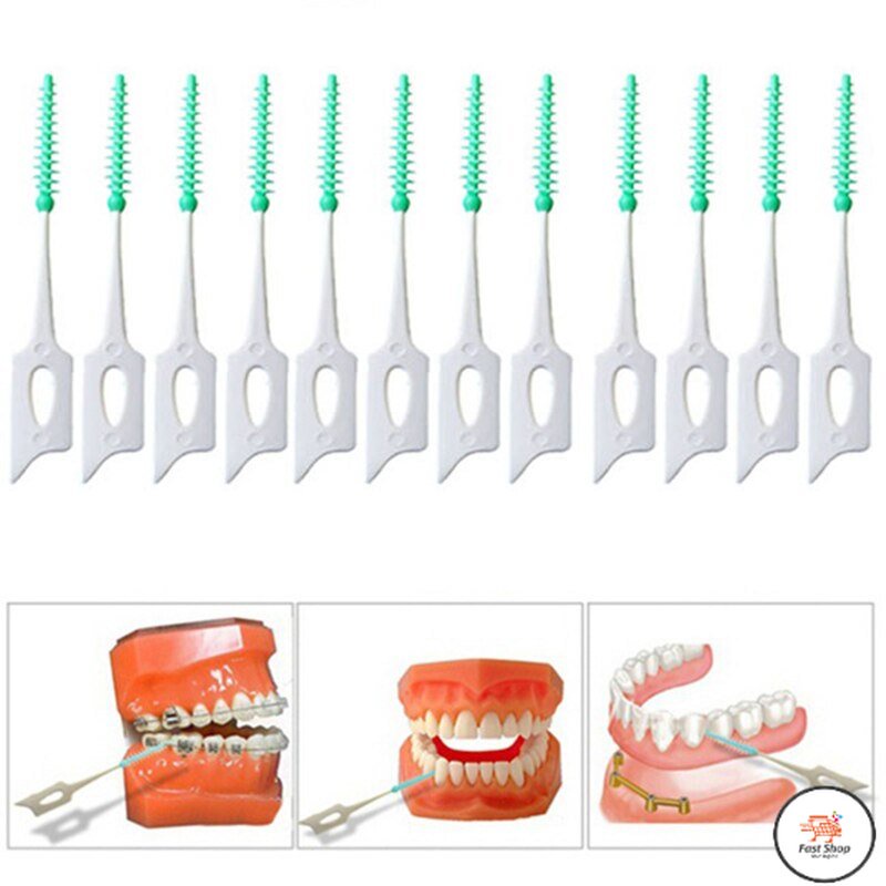 FS 20pcs Soft Disposable Dental Floss Oral Hygiene Teeth Cleaning Floss ...