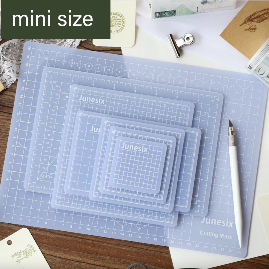 Junesix Mini Size Translucent Pad PVC Board Planner Sticker Pad ...