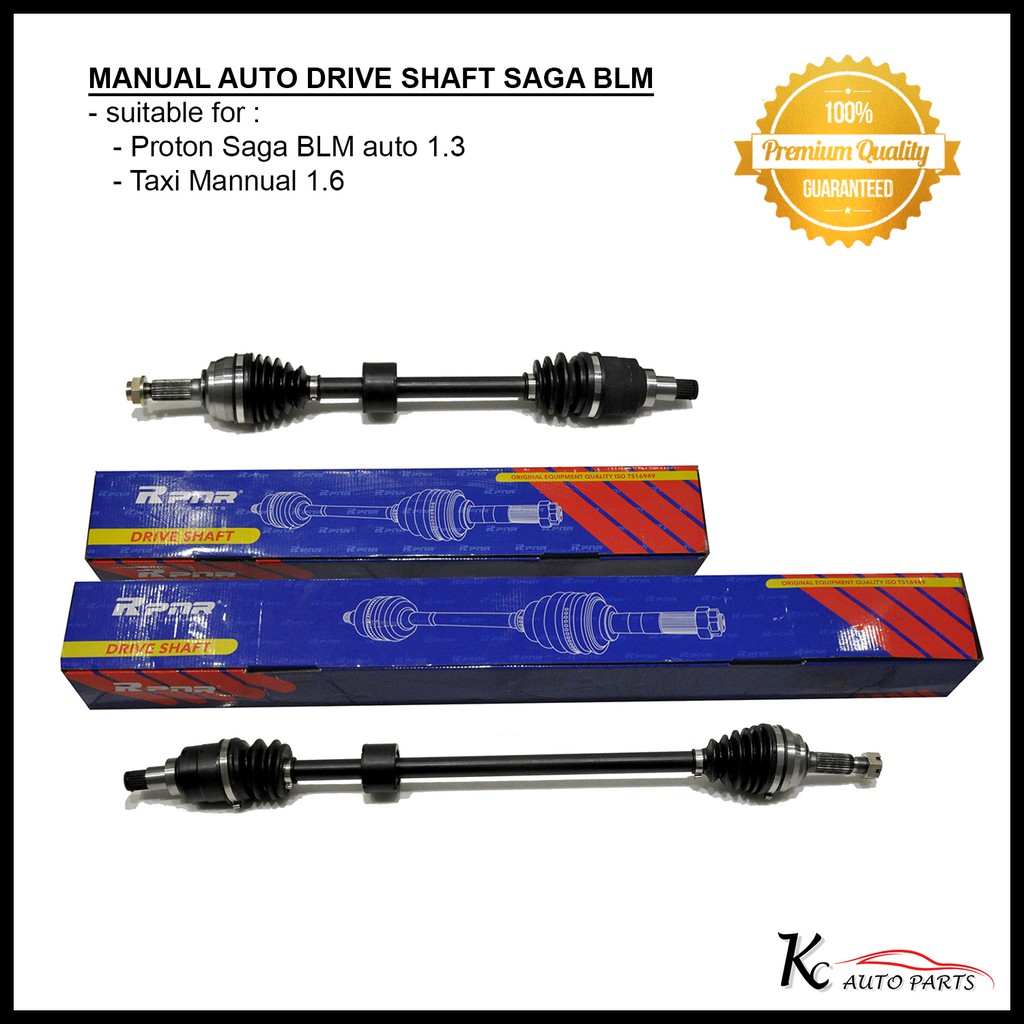 Drive shaft (1 set) for Saga BLM Auto Manual 1.3 & 1.6 Shopee Malaysia