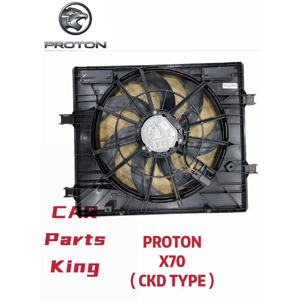 PROTON X70 CKD TYPE FAN MOTOR SET / WITH FAN MOTOR , FAN BLADE , FAN