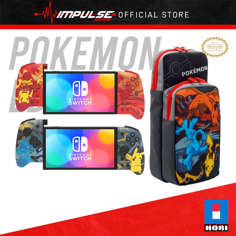 Hori Nintendo Switch Lite-Case Pokemon Advanture Pack-Pikachu 