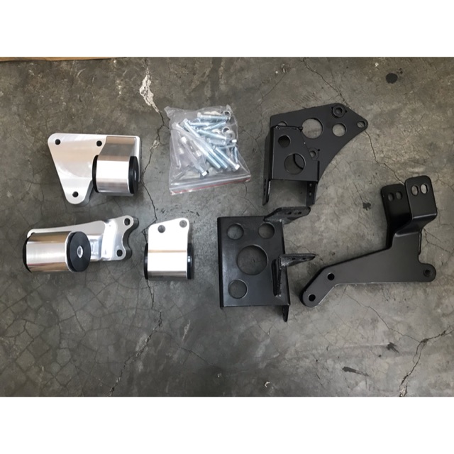 civic K-swap EK EJ kswap DC5 k20 k24 engine mounting mount bracket kit ...