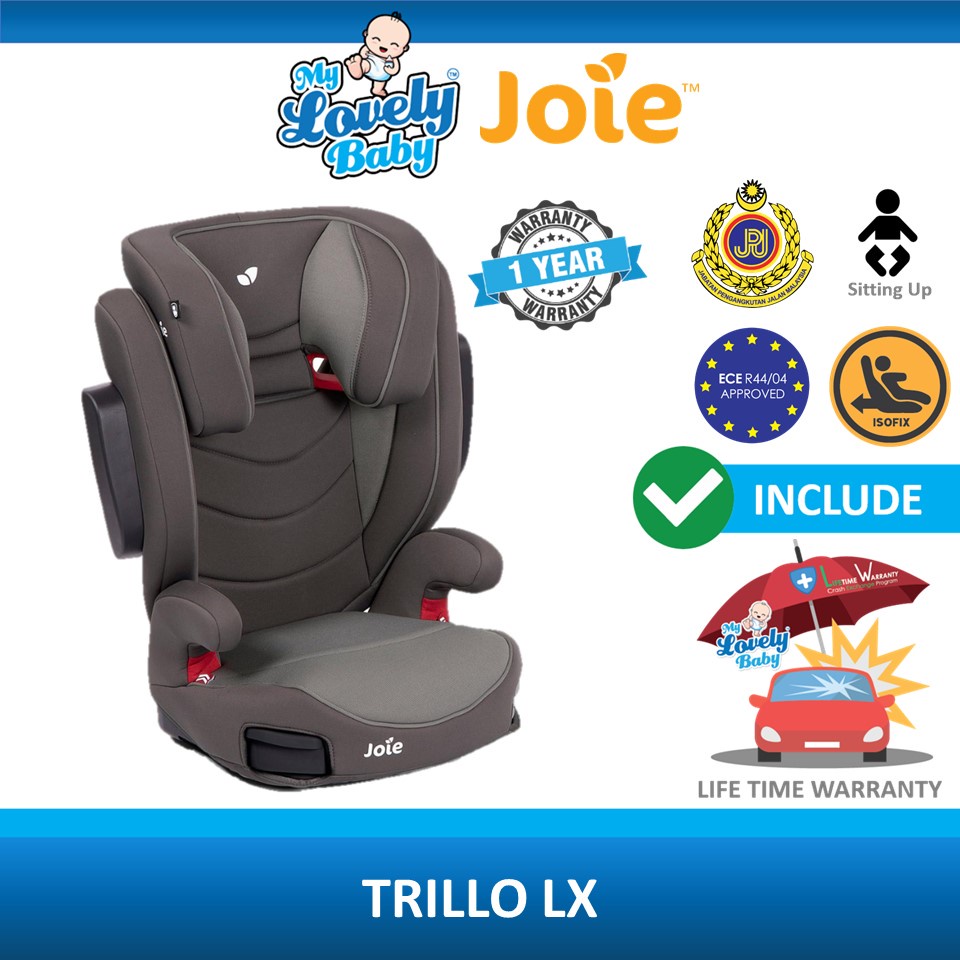 Joie Trillo LX Booster Car Seat 15kg to 36kg [MIROS & JPJ Approved] Shopee Malaysia