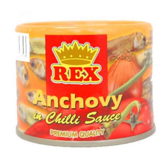 Rex Anchovy in Chilli Sauce ( Sambal Ikan Bilis ) 170g | Shopee Malaysia