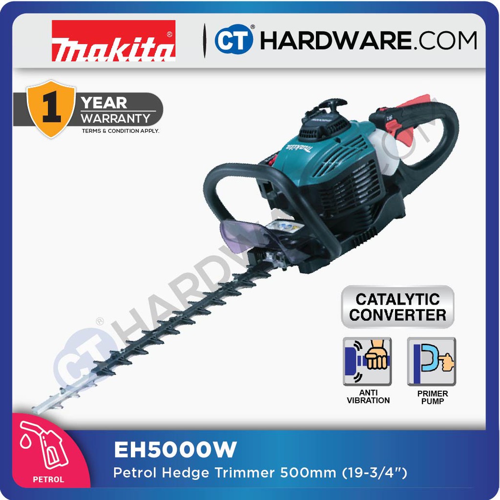 Makita eh7500w discount petrol hedge trimmer